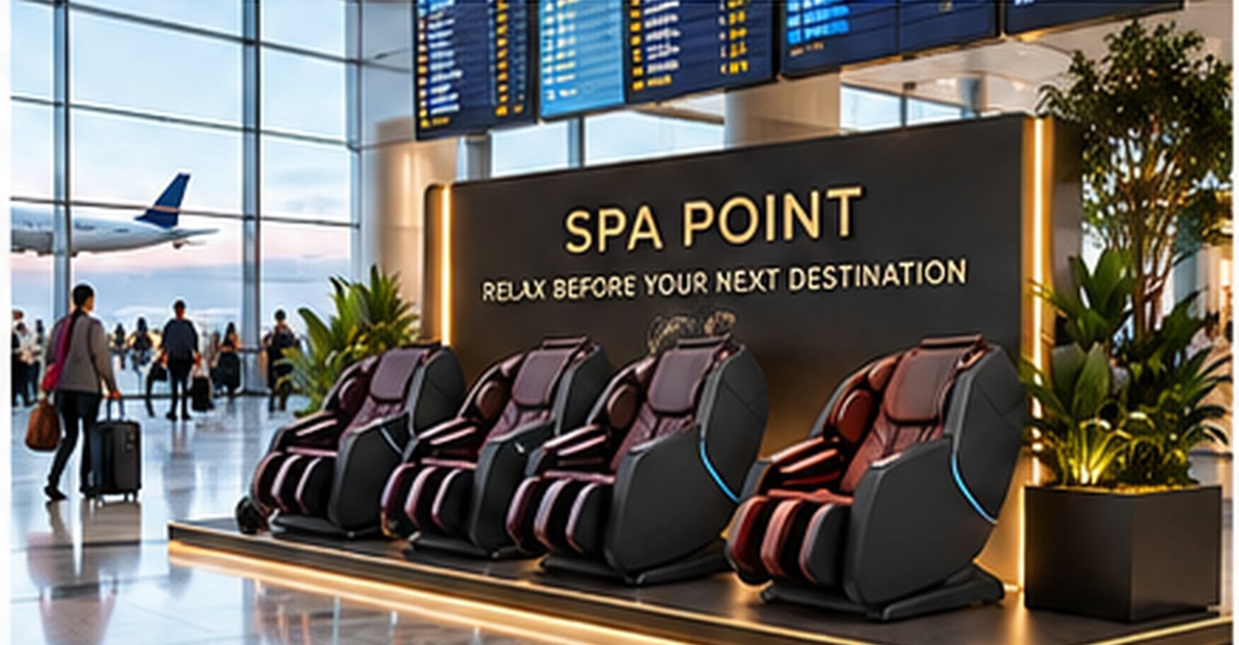 Масажна зона SPA Point на летище